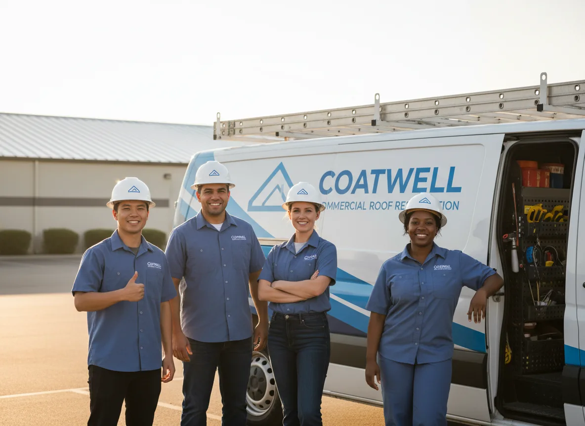 Commercial roof coating company in White Hall, IL